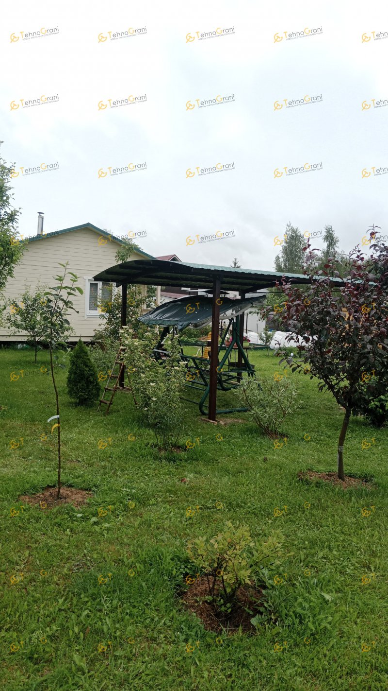 Консольный навес из поликарбоната
